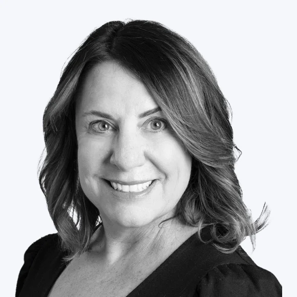 A woman in a profile avatar