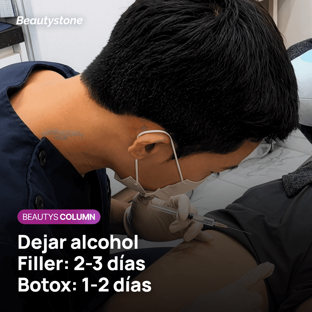 Periodos recomendados sin alcohol según el tipo de procedimiento