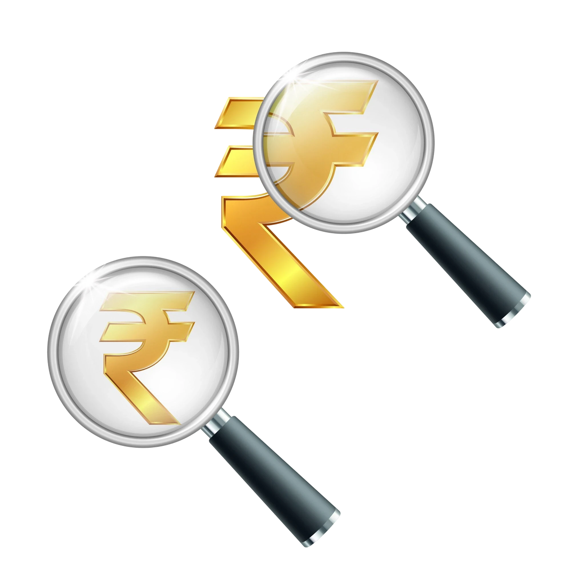 Person using a laptop with coins, wallet, and financial icons, showing online finance management