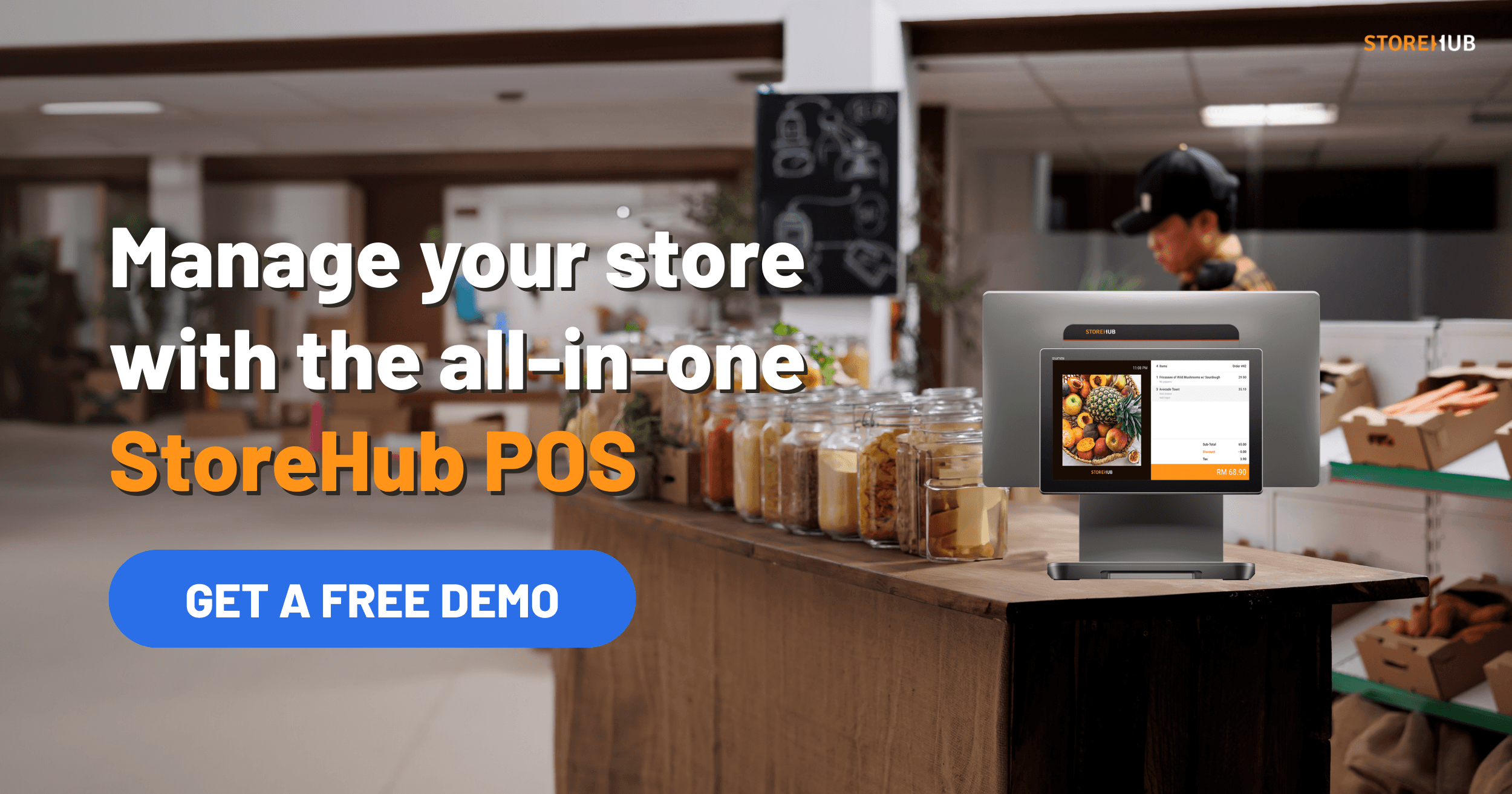 StoreHub POS system