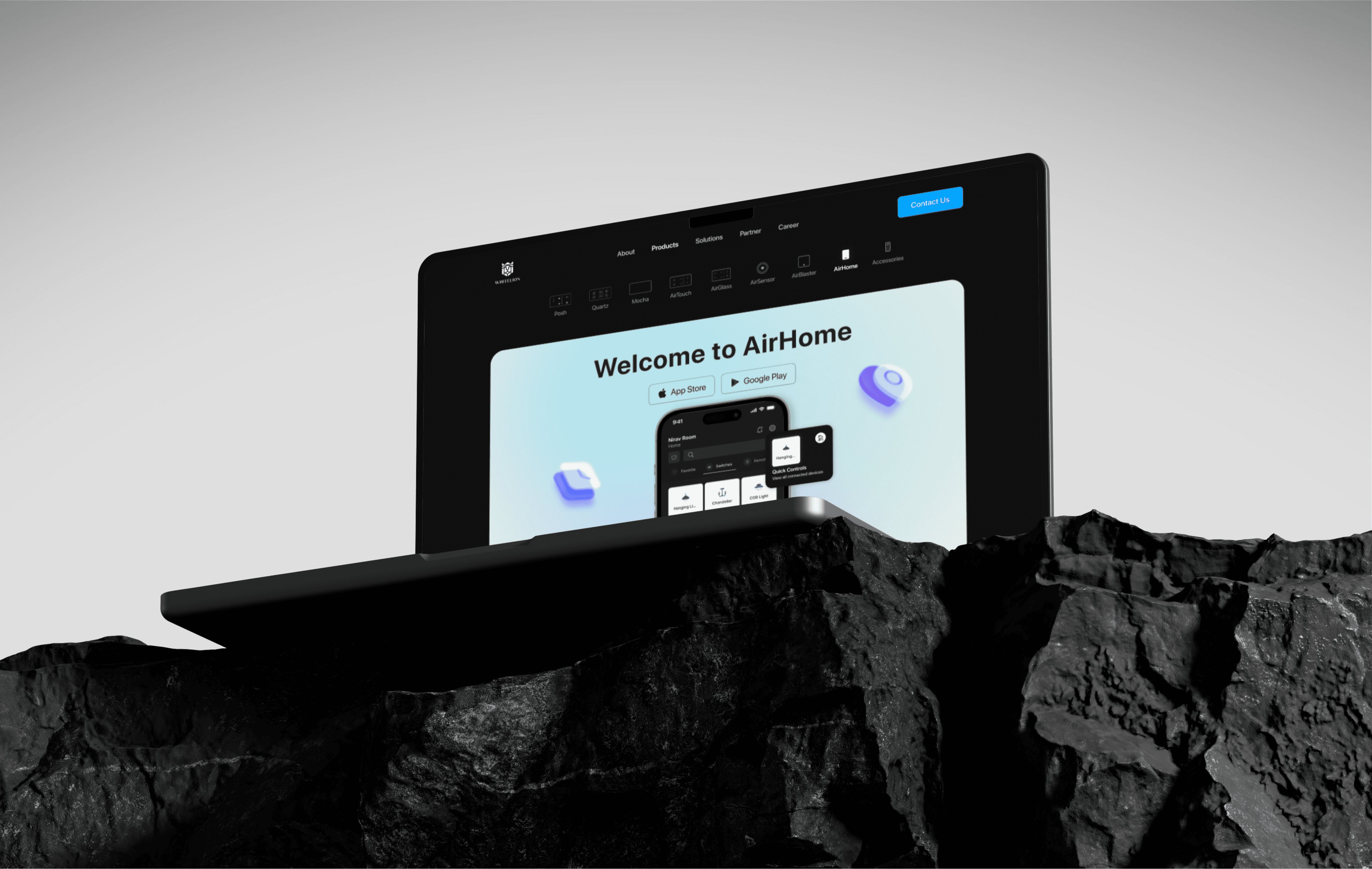 Realione Hero section