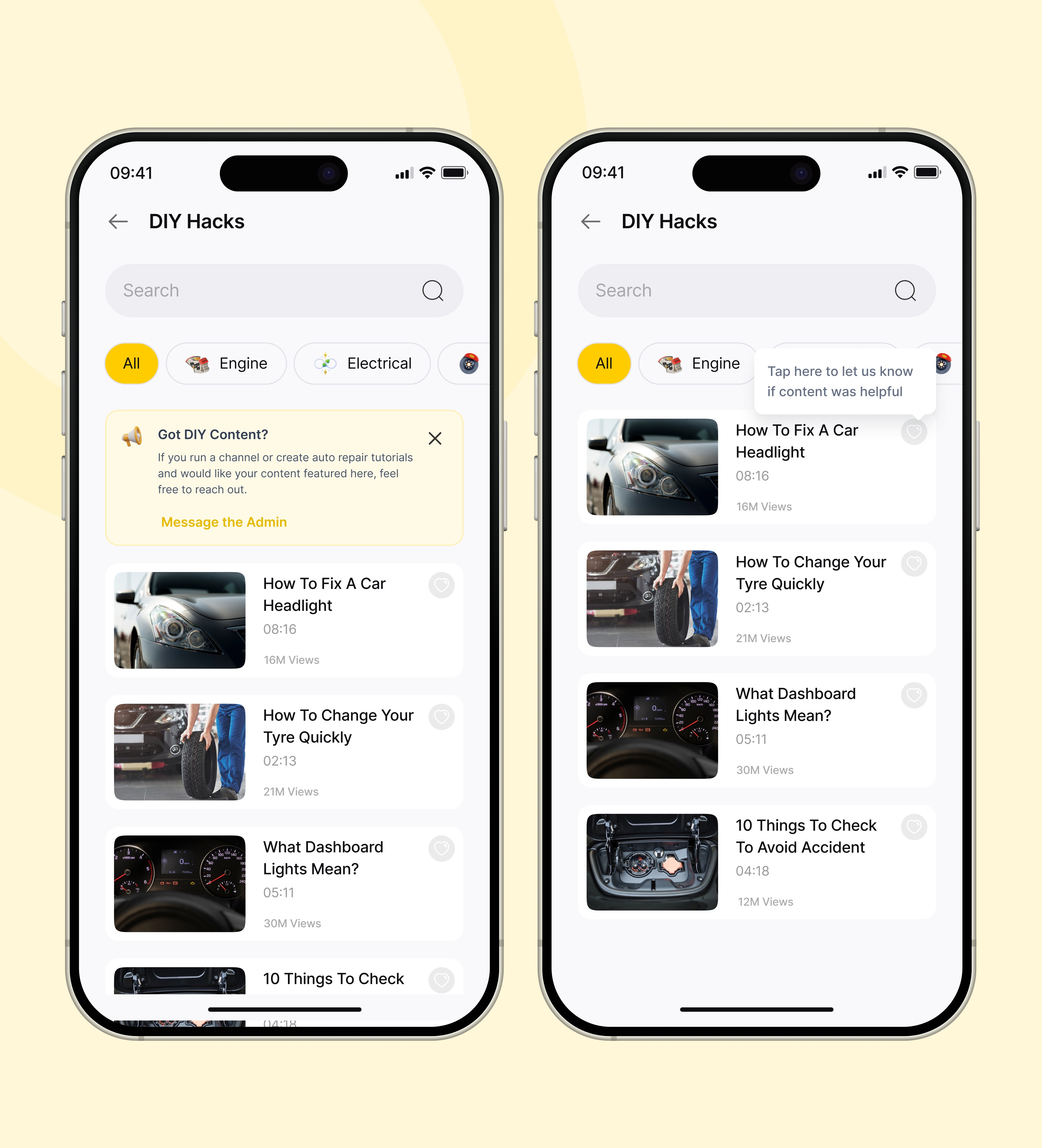 Images Highlighting DIY Features