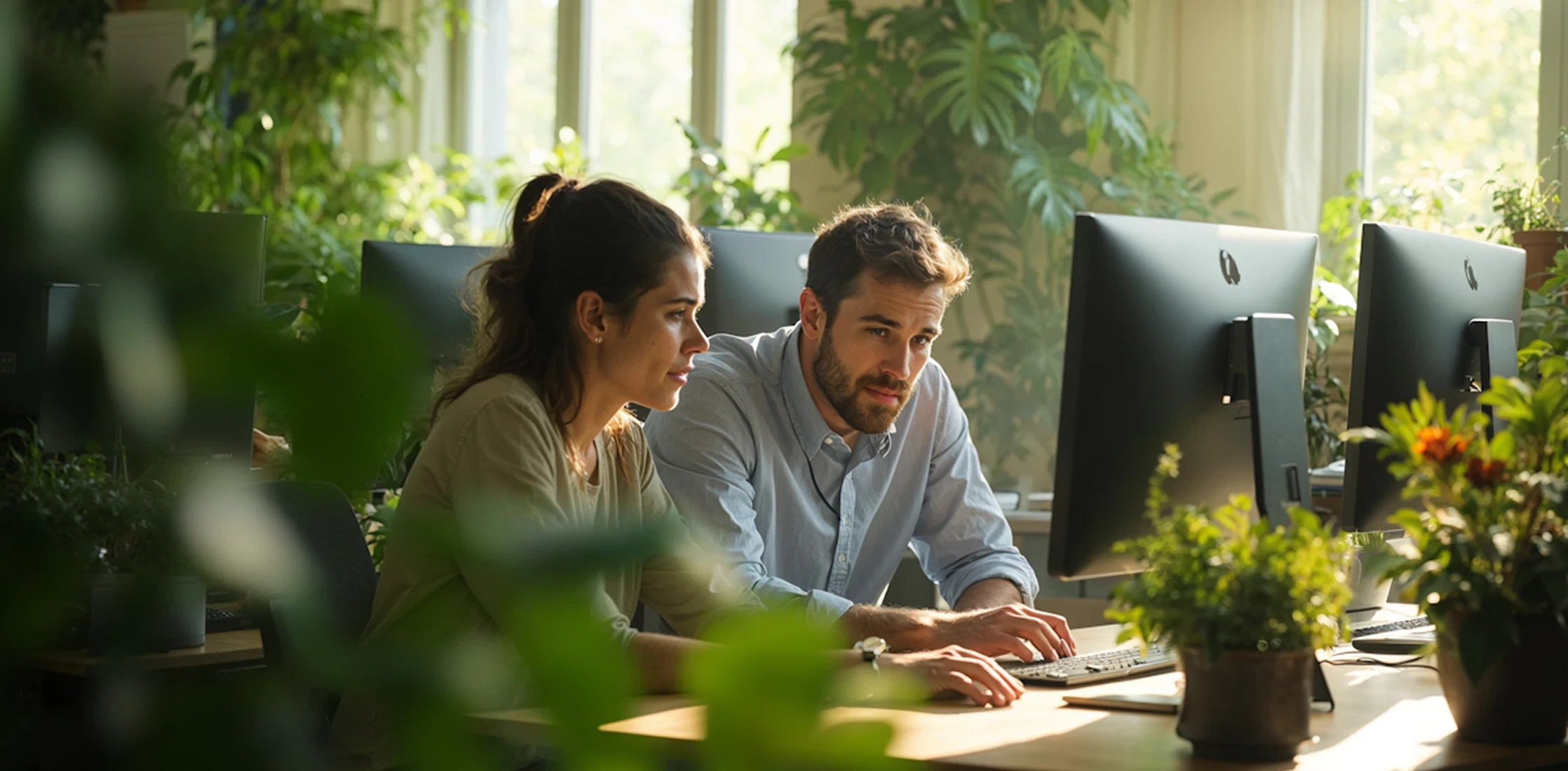 Creative studio workspace