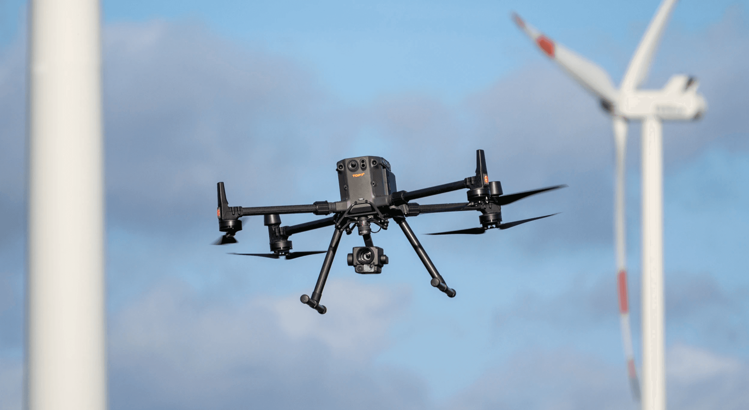 TOPseven | Wind turbine inspections with DJI drones