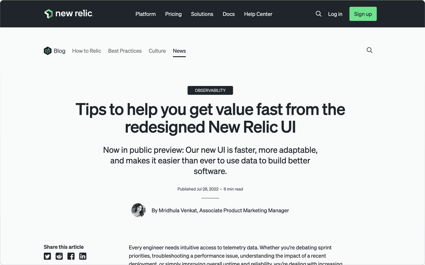 Help documentation to help adoption
