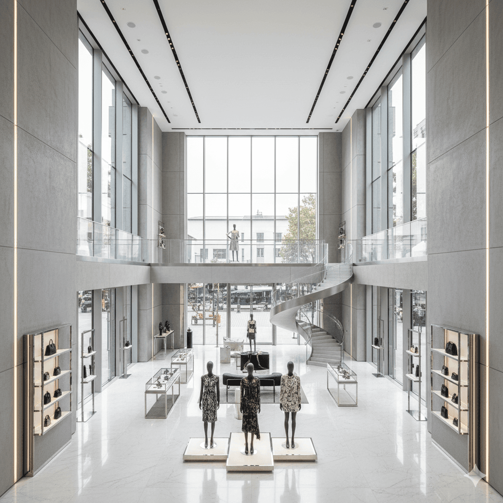 Triple-height luxury retail shops commercial space Sector 57 Gurugram