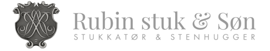 Logo for virksomheden Rubin stuk & søn