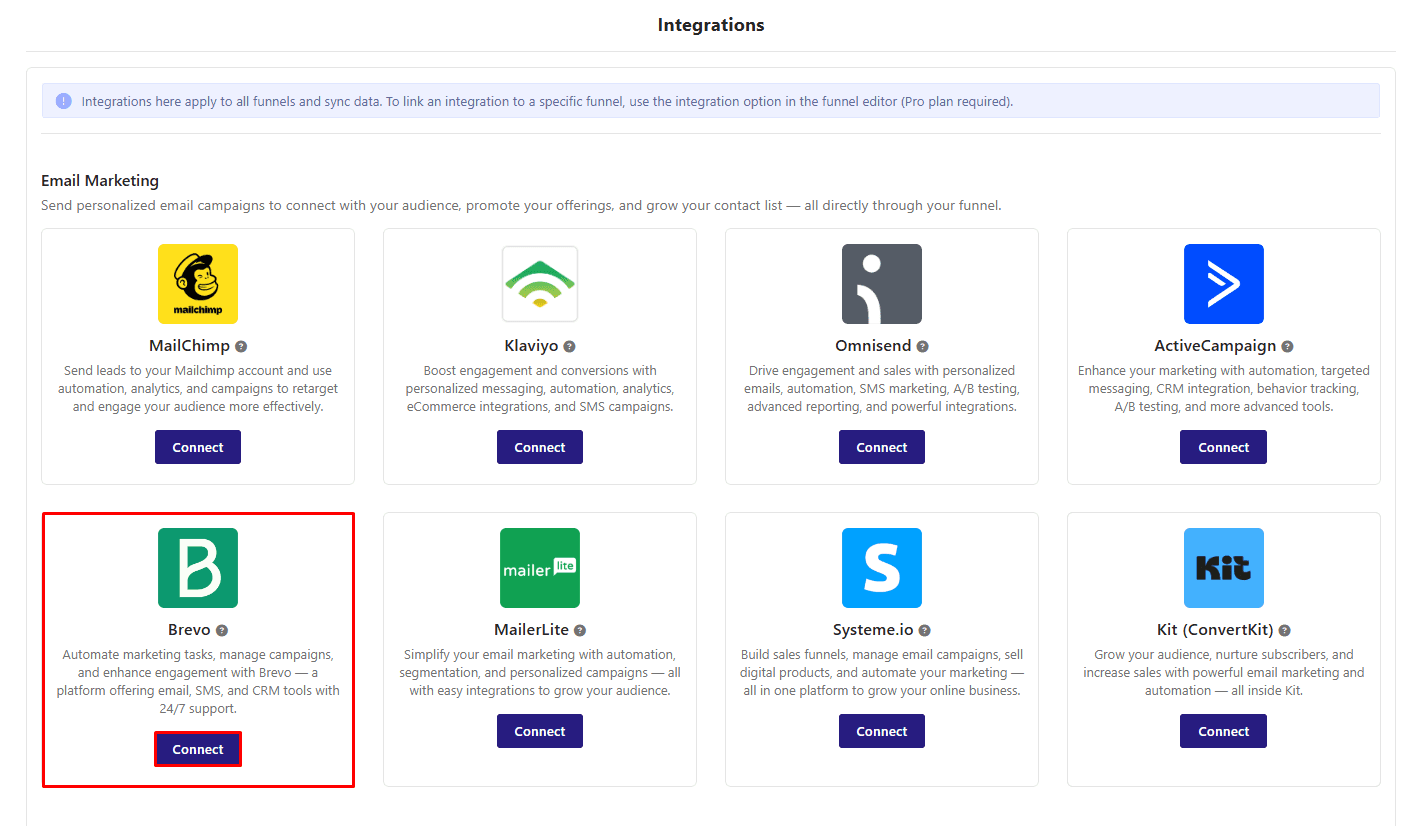 Getting the Brevo API Key