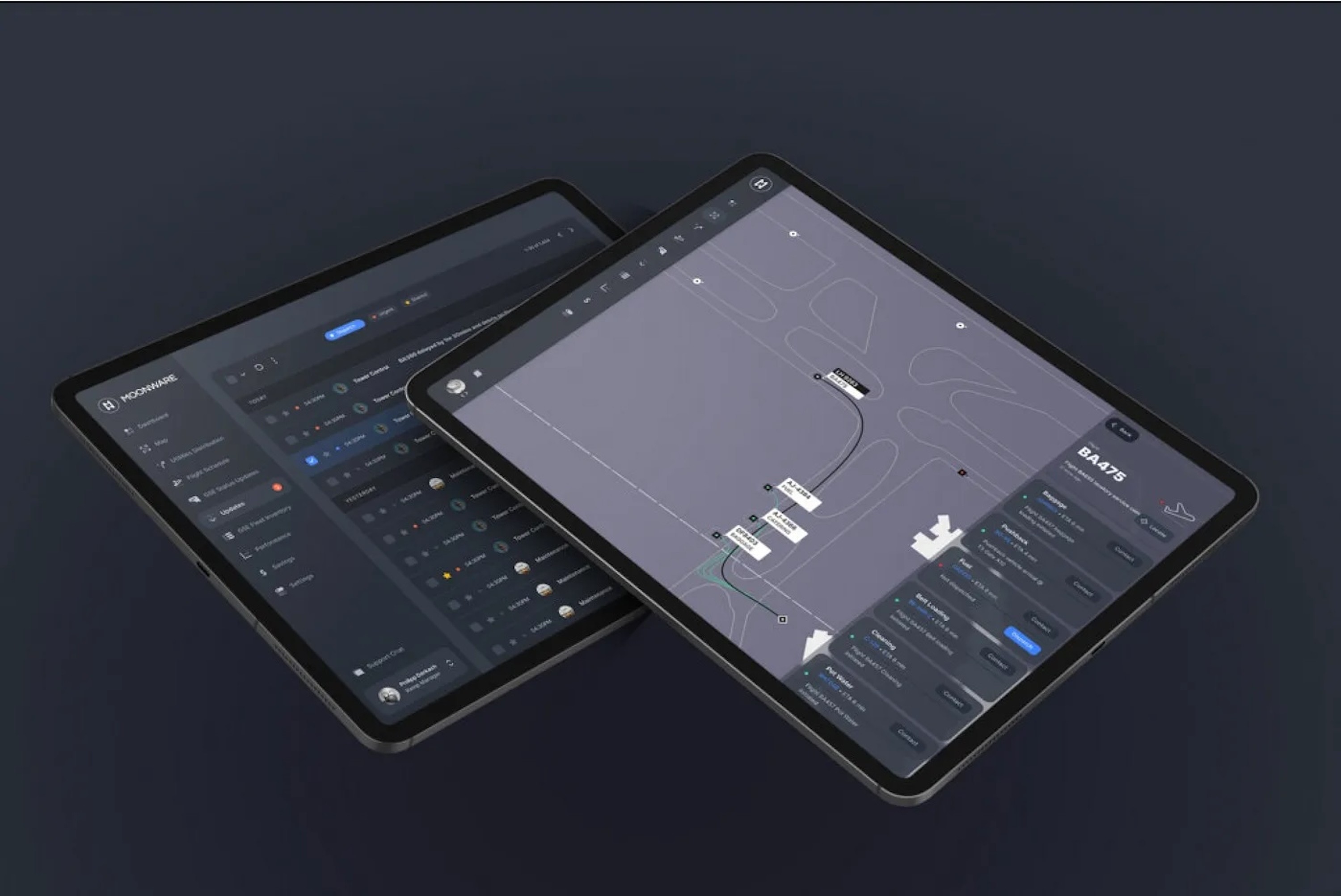 HALO airside operating system. Courtesy of Moonware.