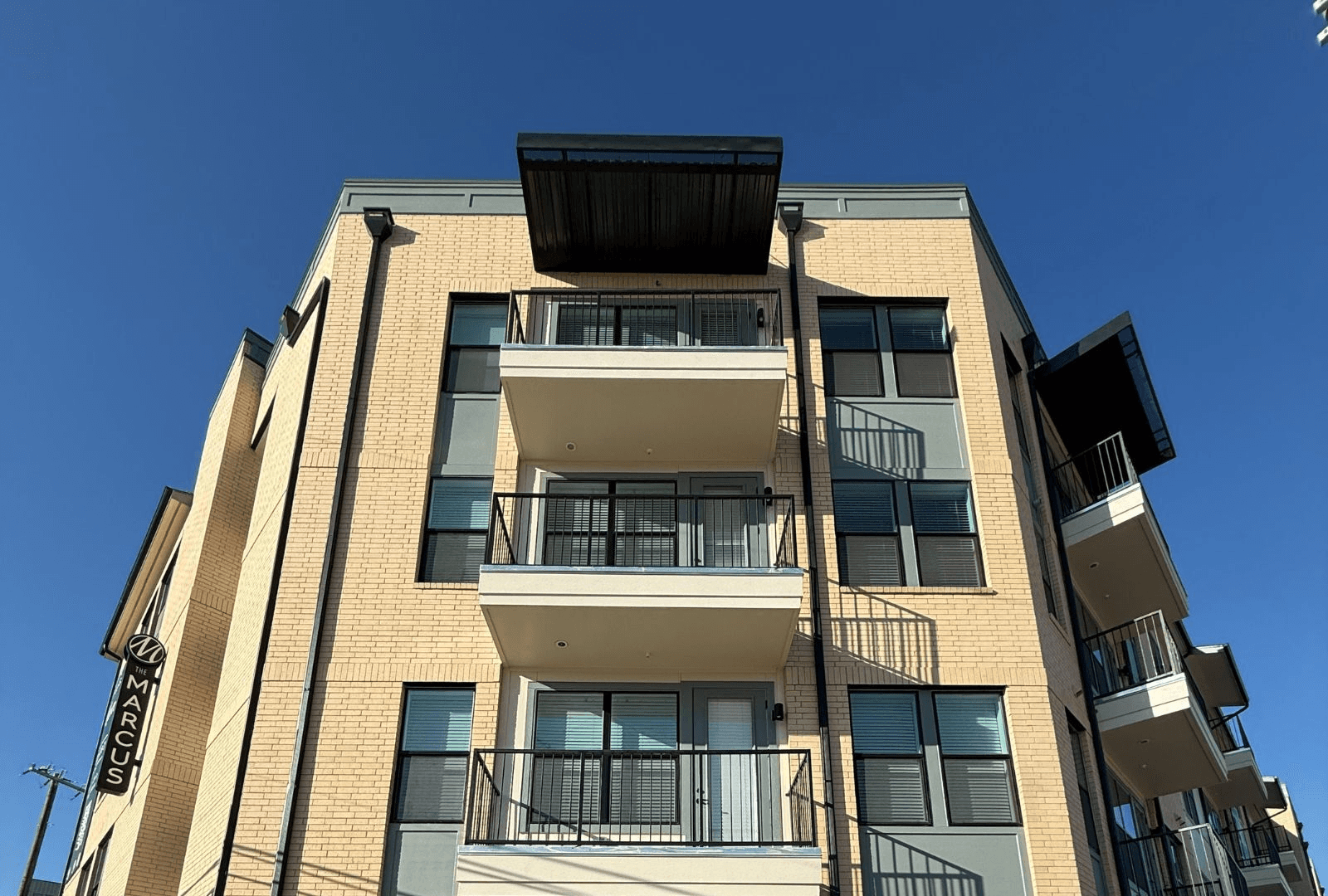 The Marcus at Cedars — 76-unit multifamily community in Dallas, TX; managed by Savoy Residential.