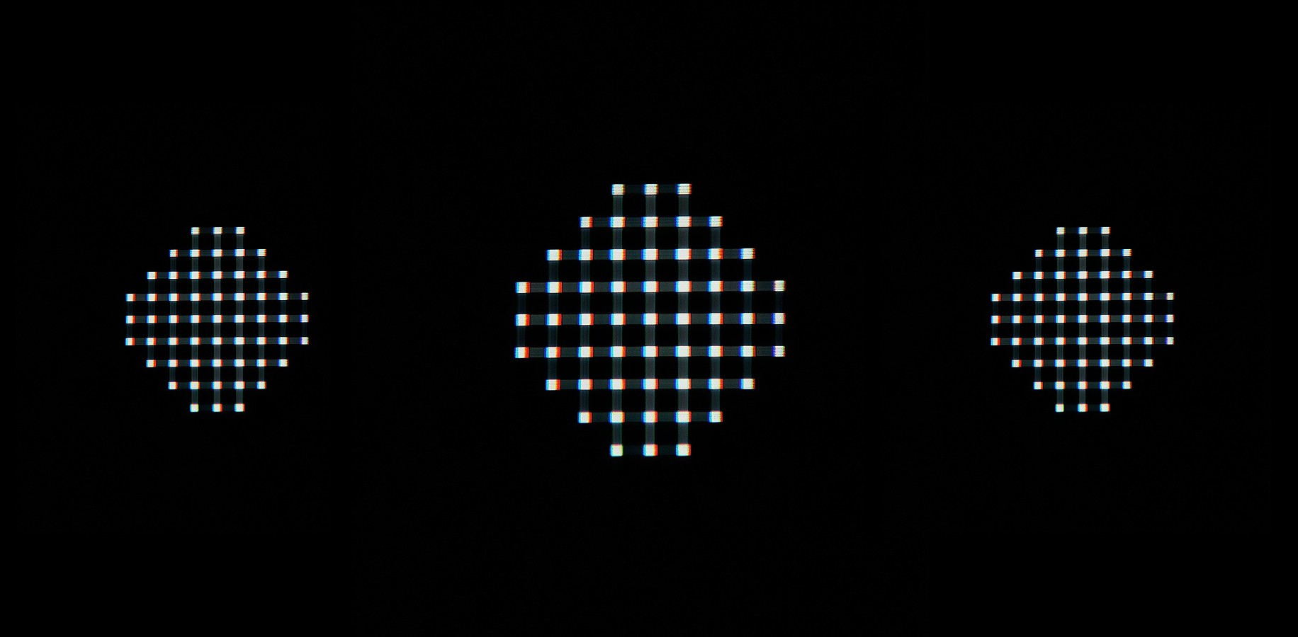 Glitch Diamond Pattern