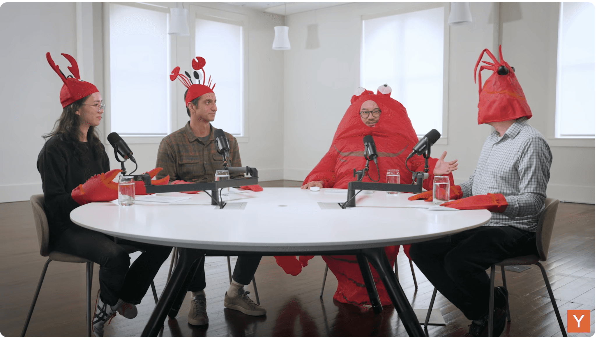 Screenshot from a Y Combinator YouTube video discussing OpenClaw.