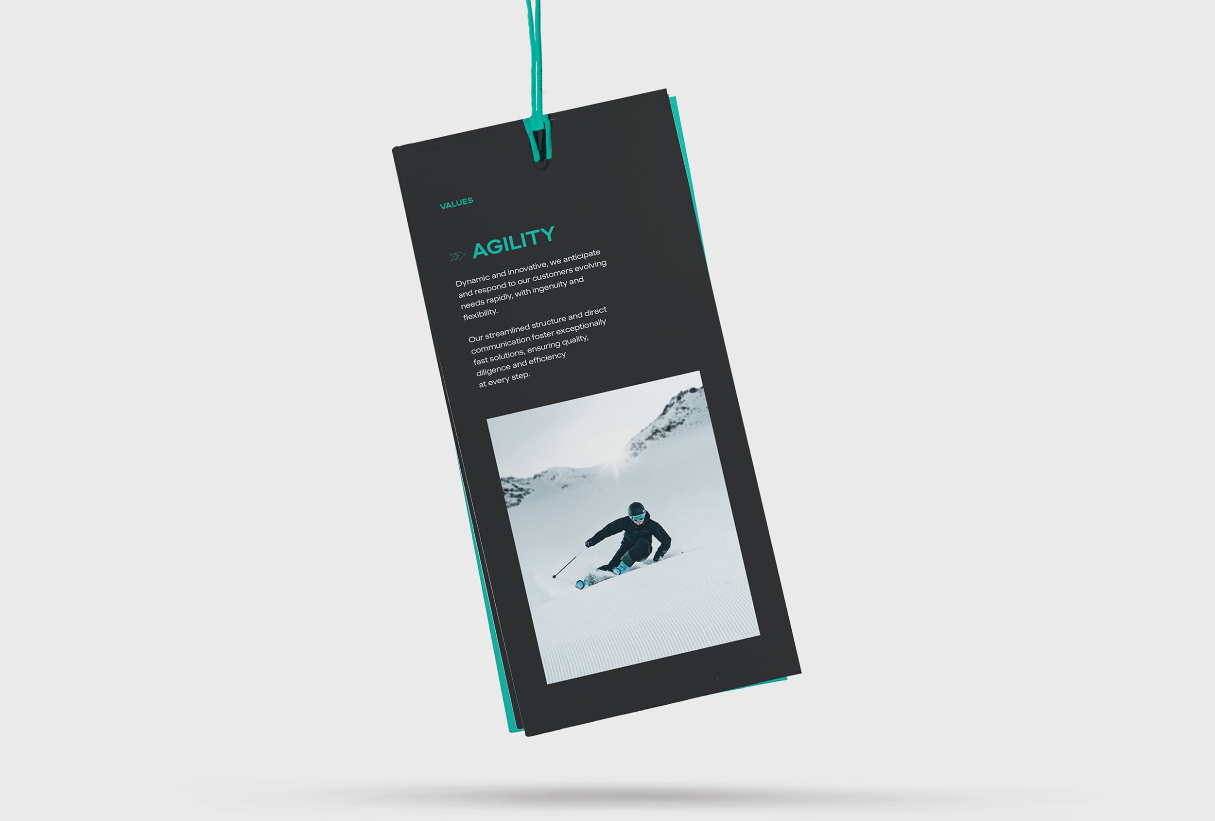 Beispielseite des neu gestalteten Kästle Brand Booklets.