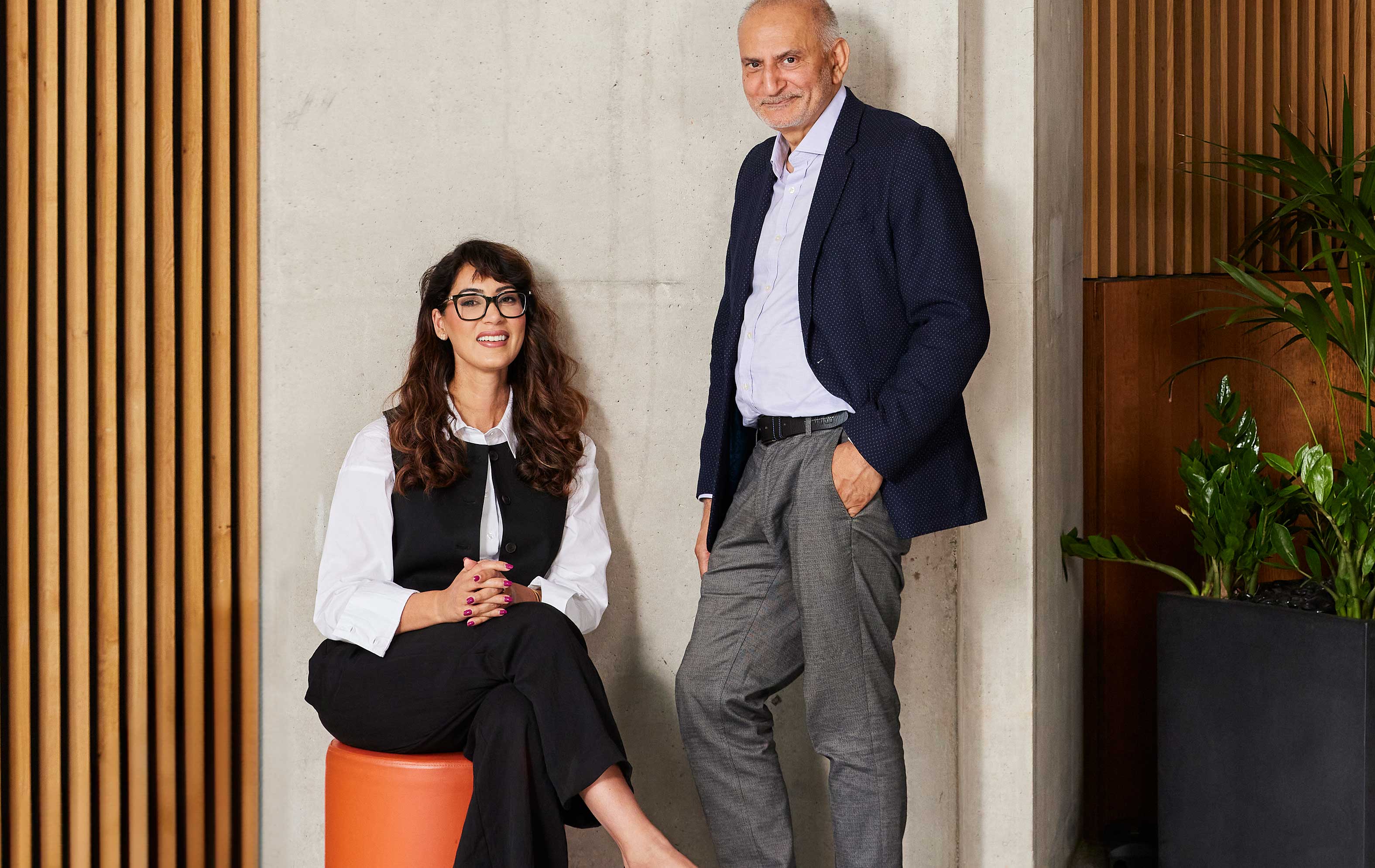 Indi Seehra, HR director, and Neelam Talewar, HR operations director at LSE