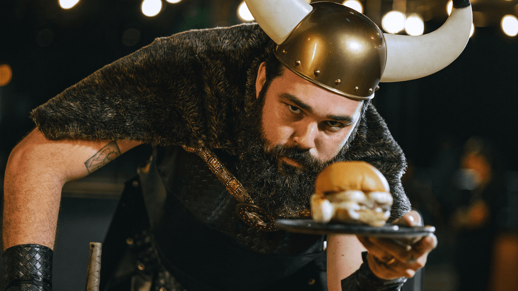 Group of men surfing