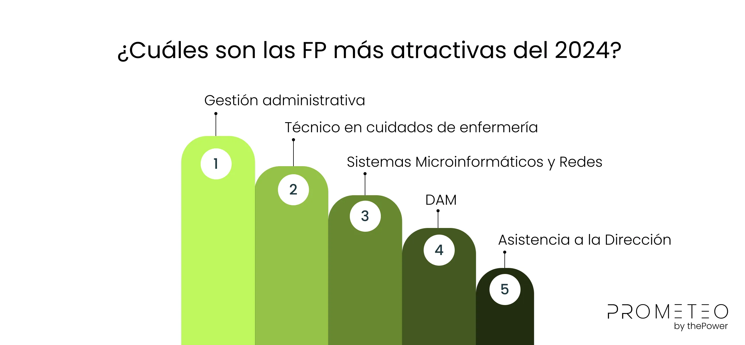 ¿Cuáles son las FP más atractivas del 2024?