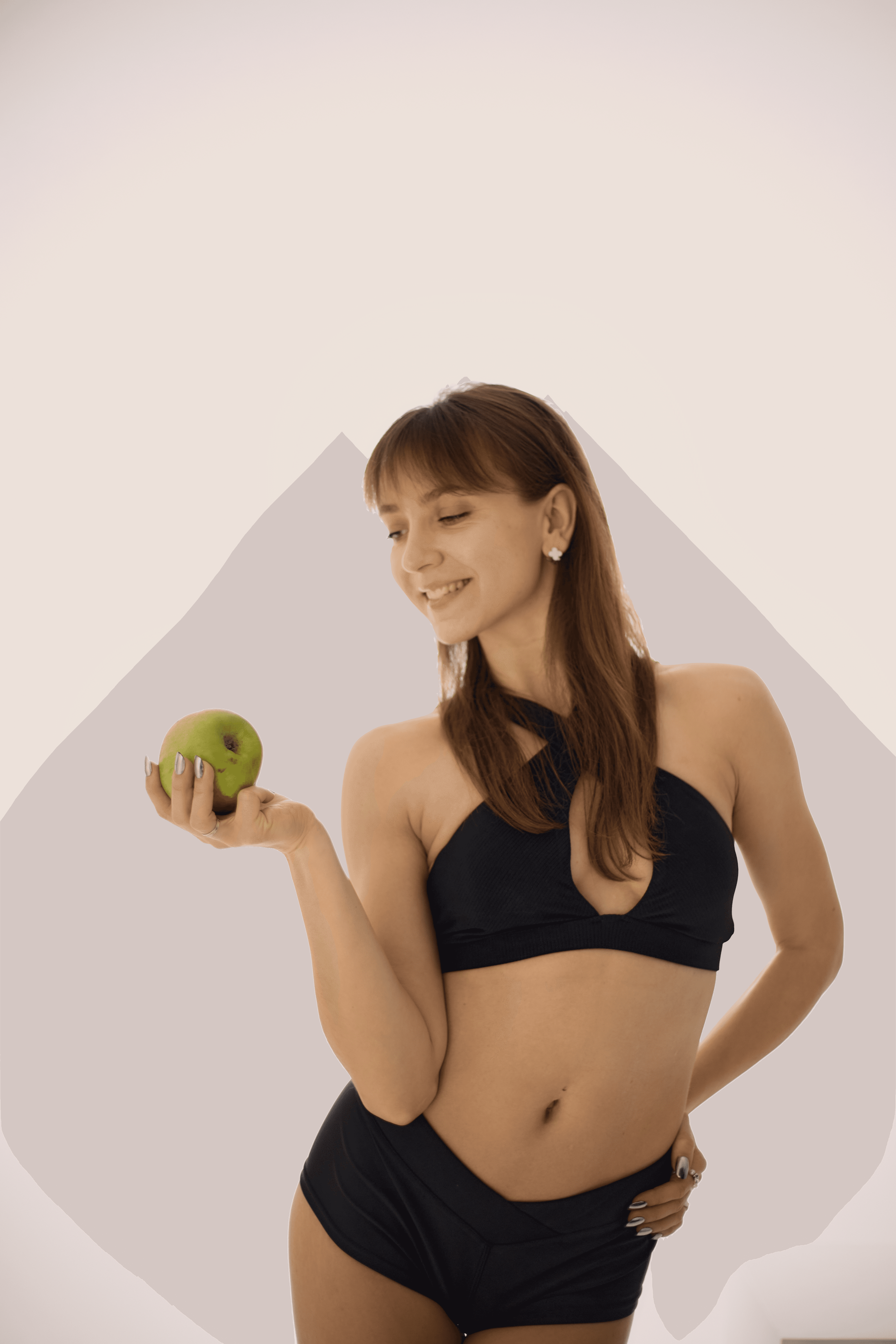 woman performing yoga