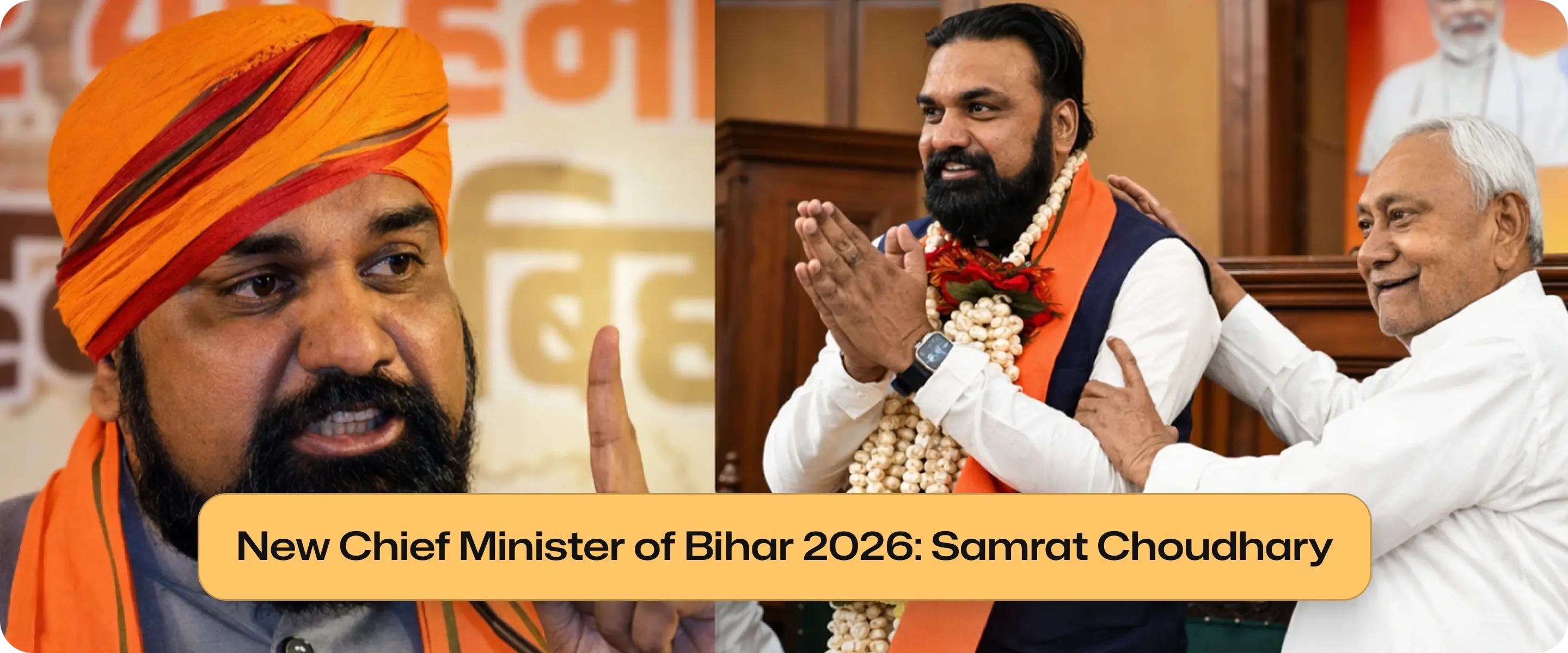 New Chief Minister of Bihar 2026: Samrat Choudhary