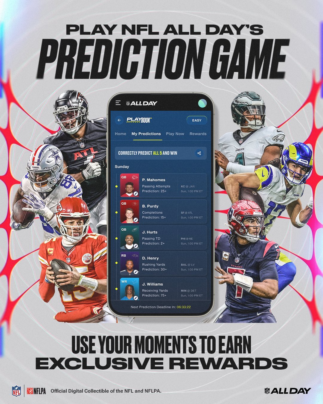 NFL prediction games