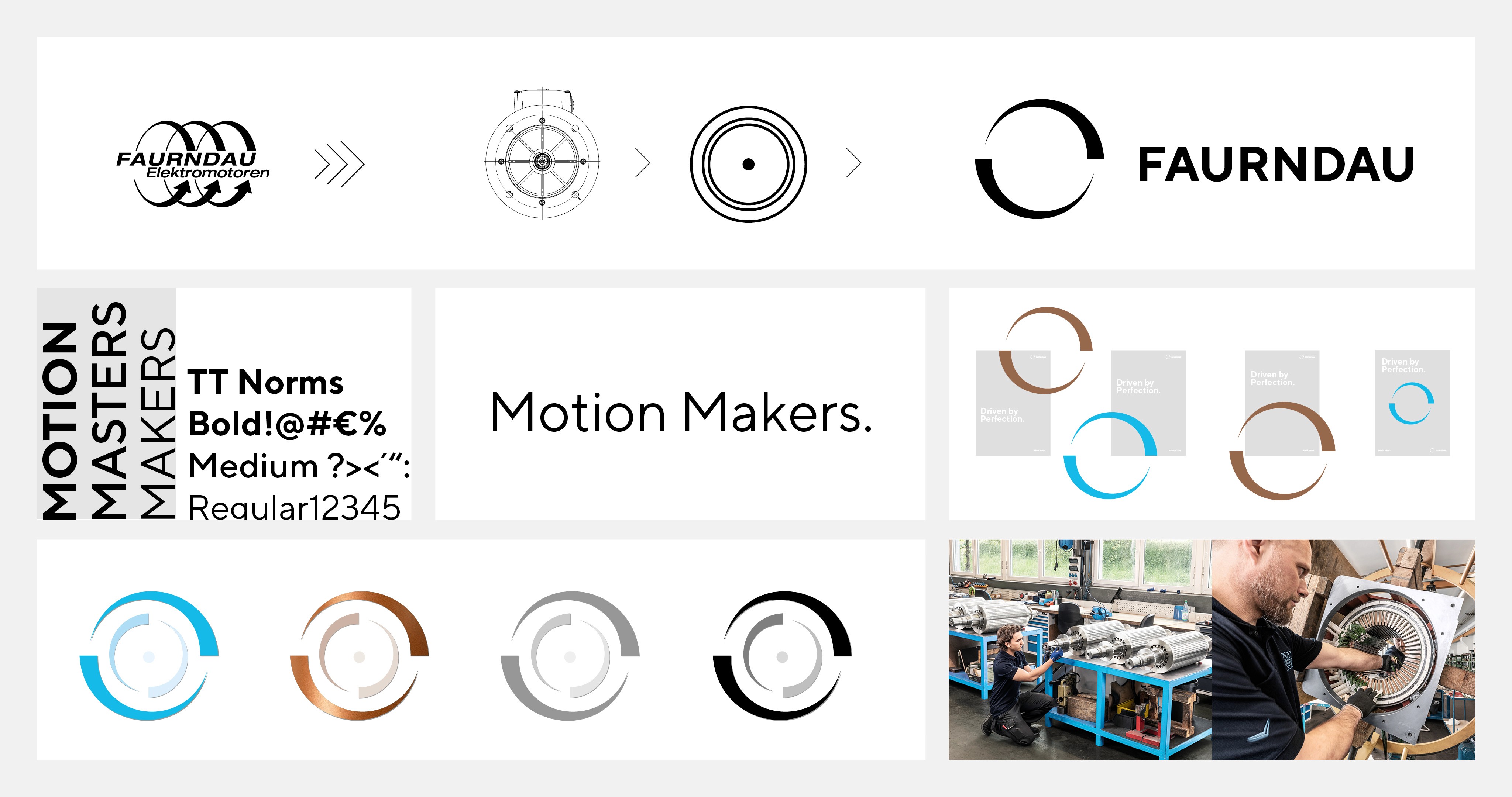 FAURNDAU Antrieb mit neuem Logo