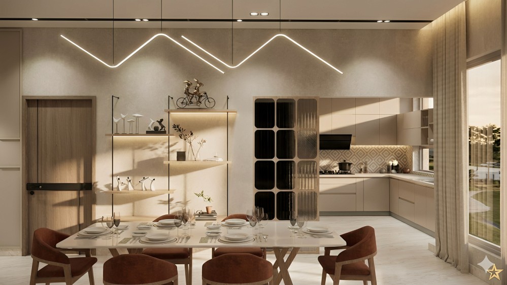 Project showcase image featuring a modern, refined interior.