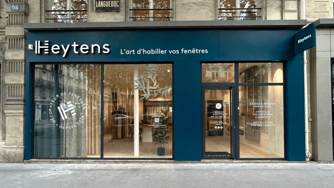 vue extérieur du magasin heytens