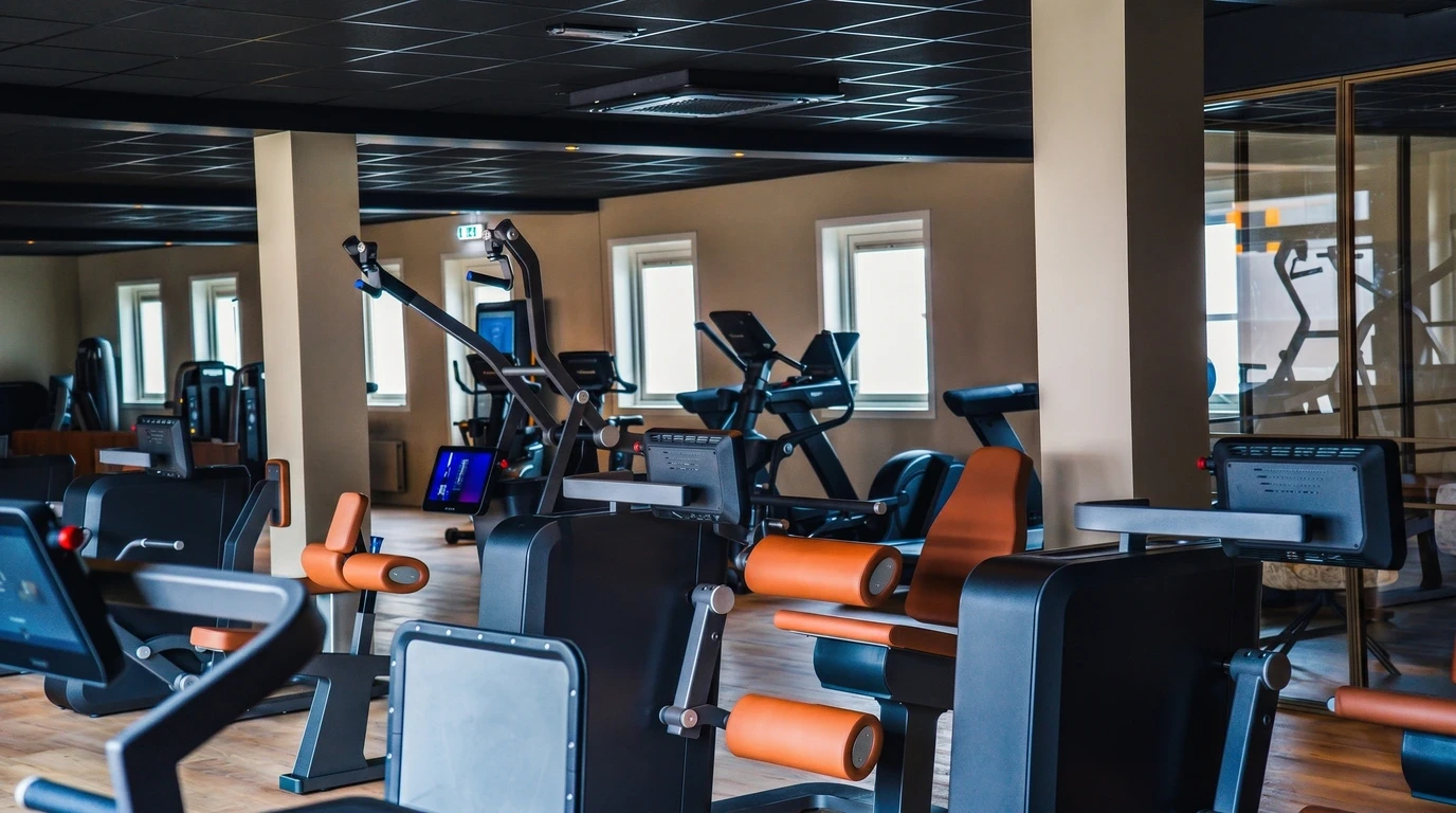 Trainen in de fitnessruimte van Bodywork Scherpenzeel