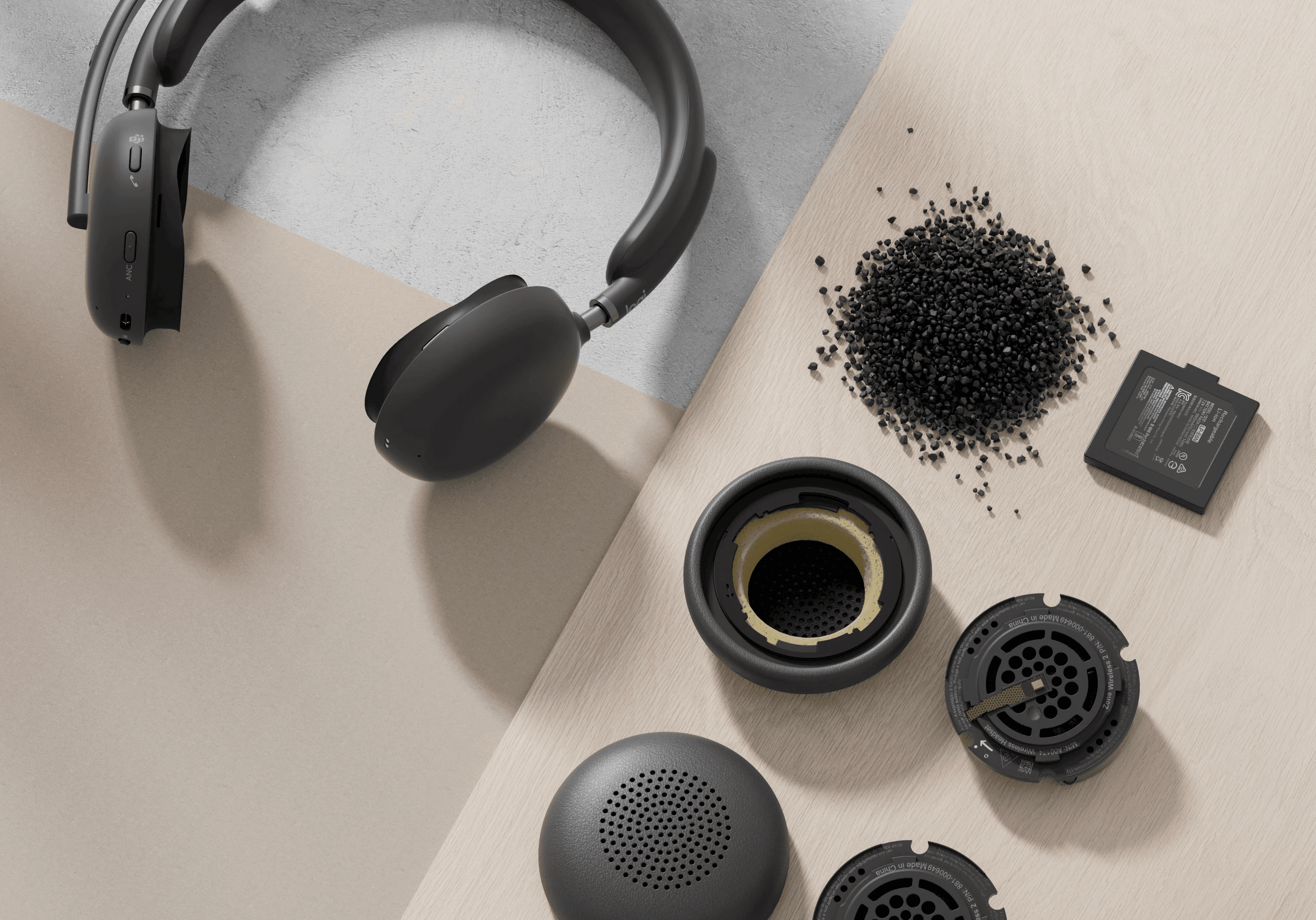 3D render of an IT manager’s office with focus on the storage cabinet behind the desk