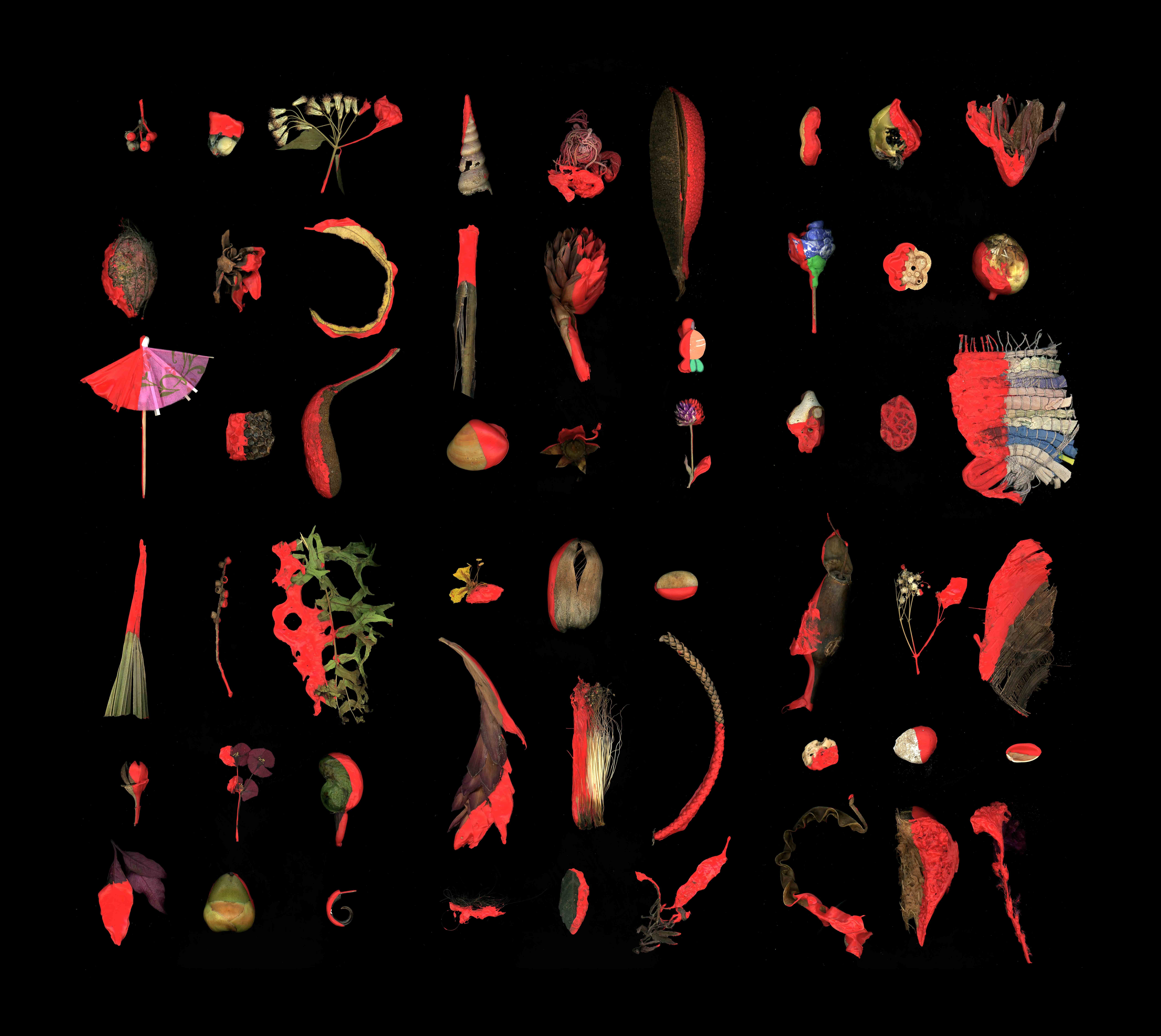 herd of sheep on road painting