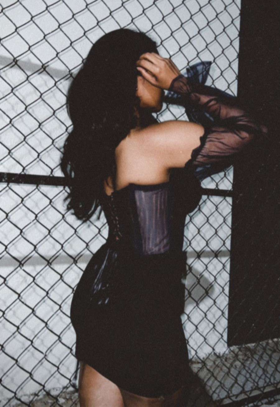 Women On Neon Background