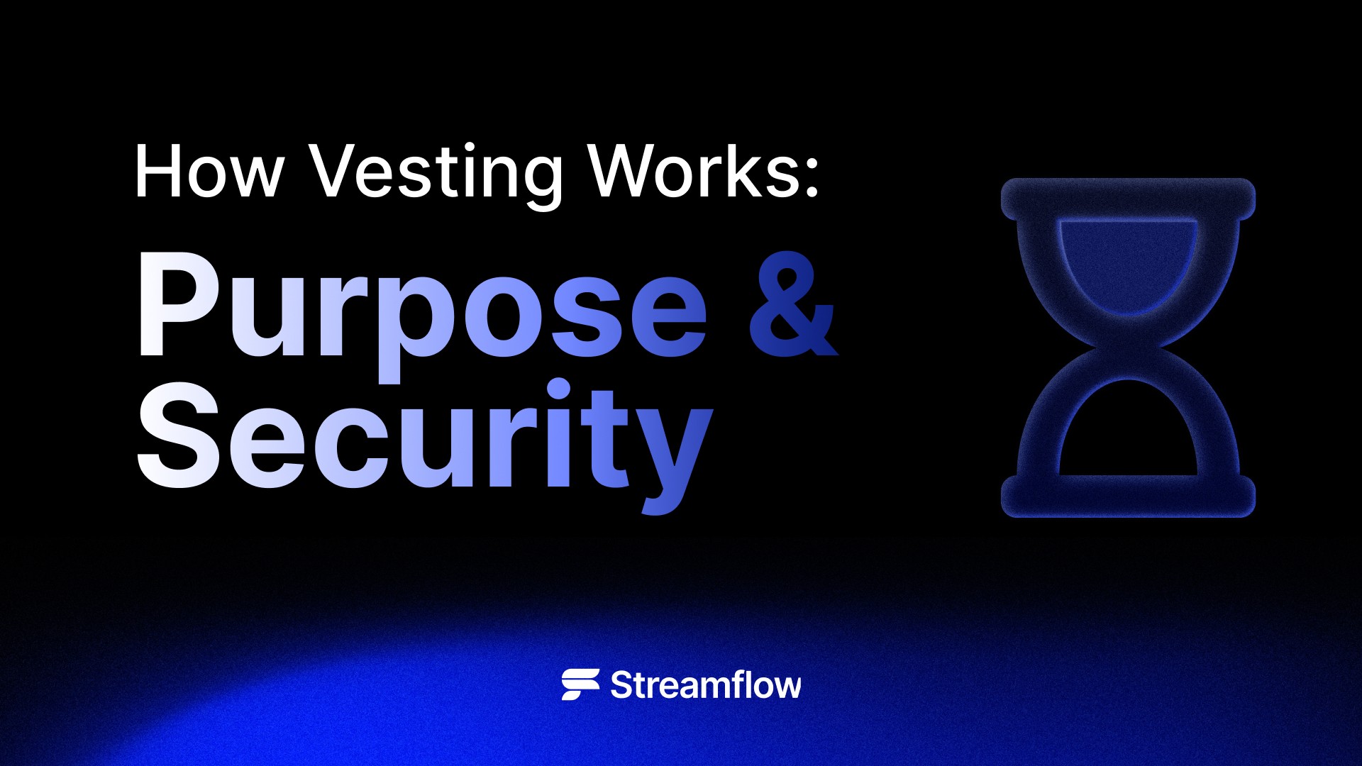 How token vesting on solana works with Streamflow, purpose and security