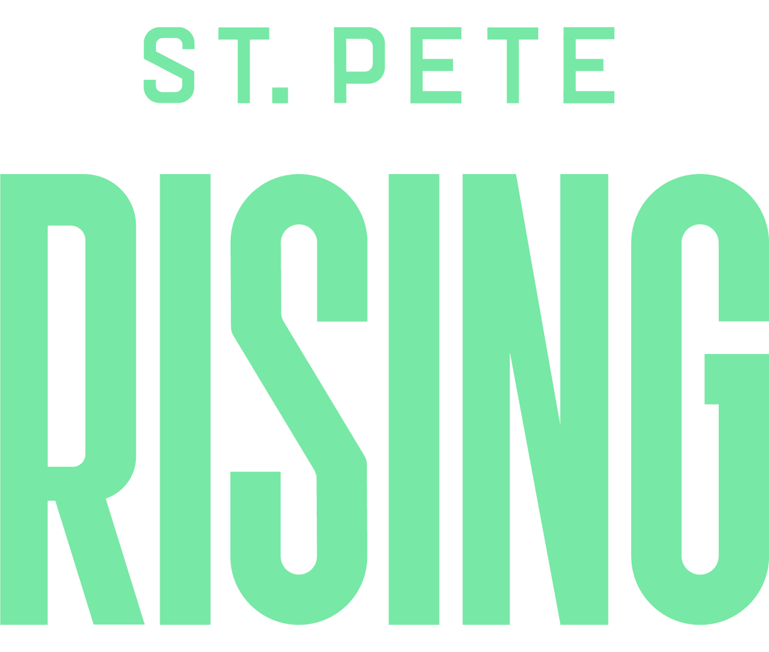 St. Pete Rising Company logo