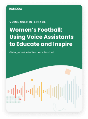 an image of a mockup front cover of the whitepaper Using Voice AI to Educate and Inspire