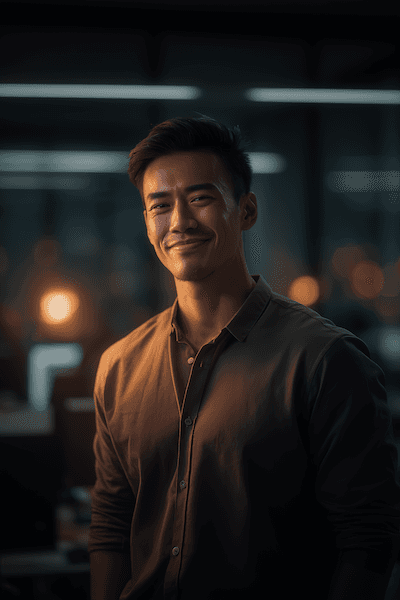 portrait of david lee