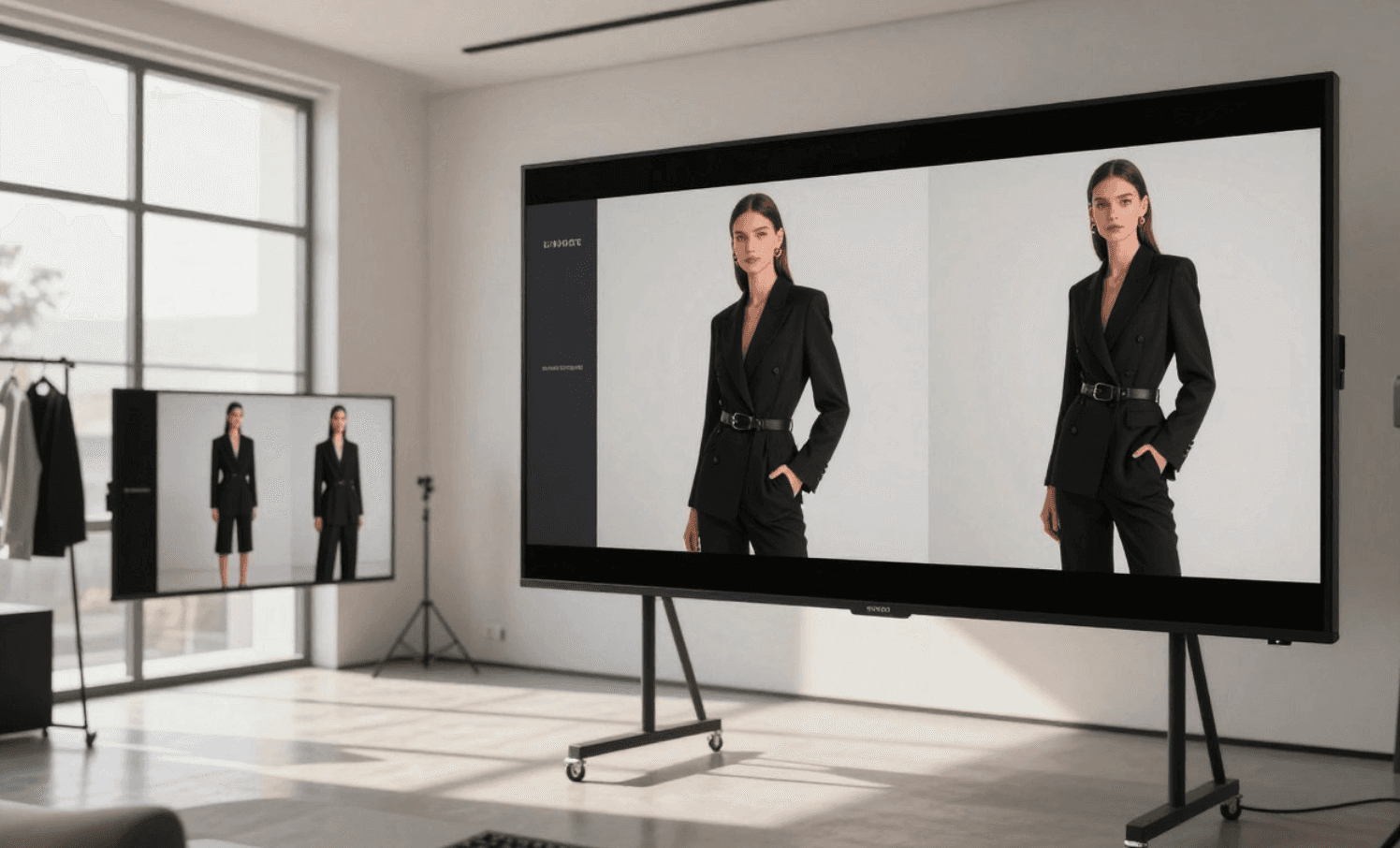 luxury fashion brand visual ai campaign production