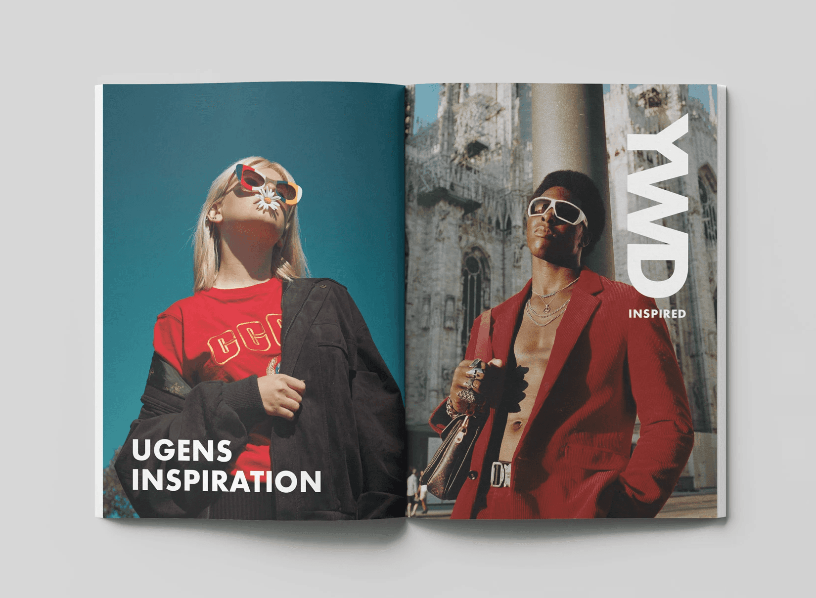 Side 4 og 5 af magazinet