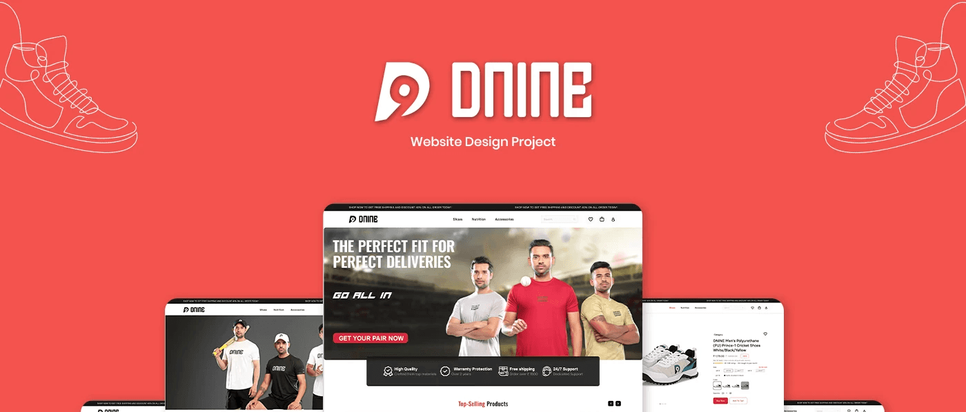 Dnine Website Design