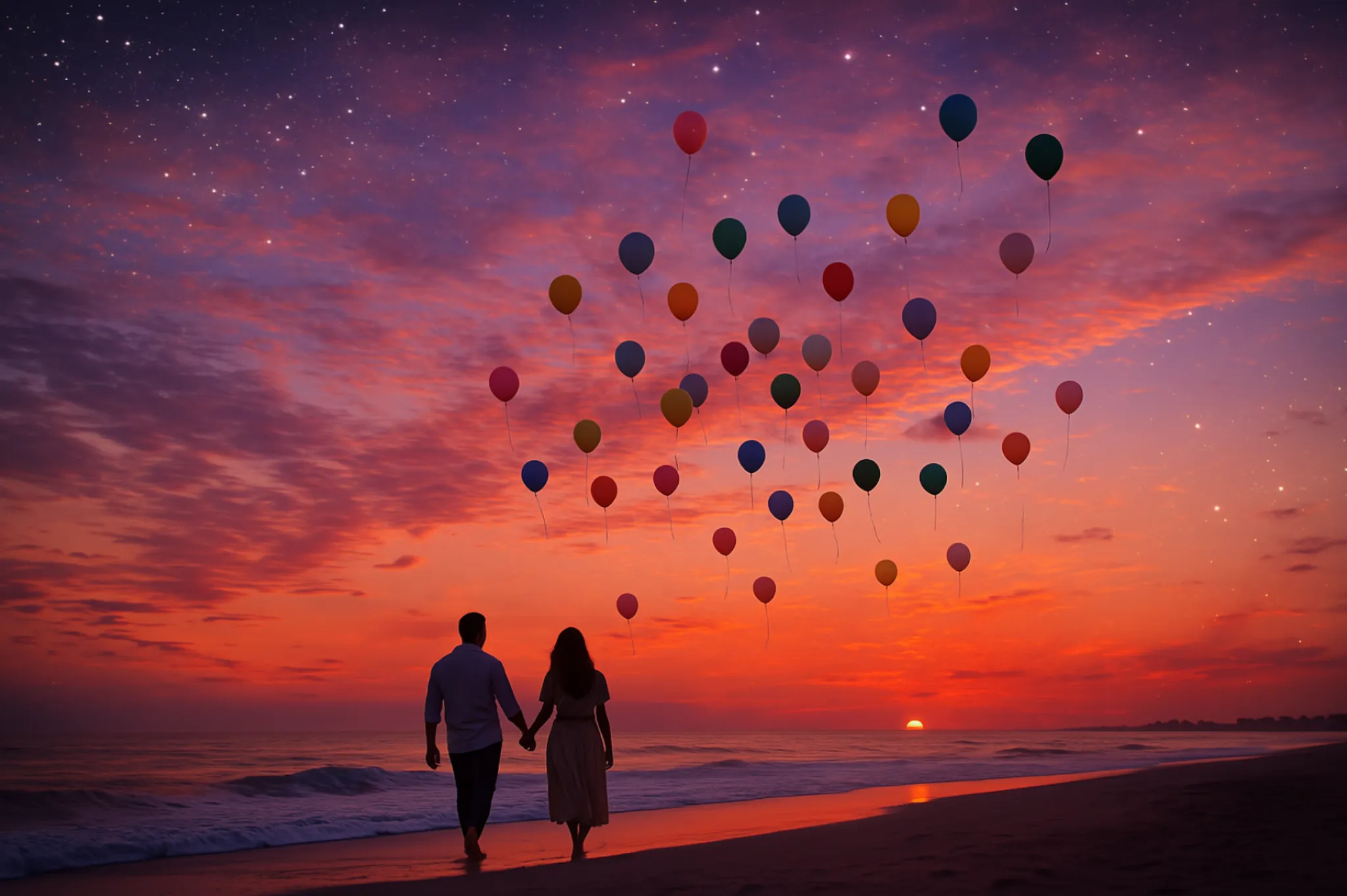 genuine, compatible relationship, a couple on a date