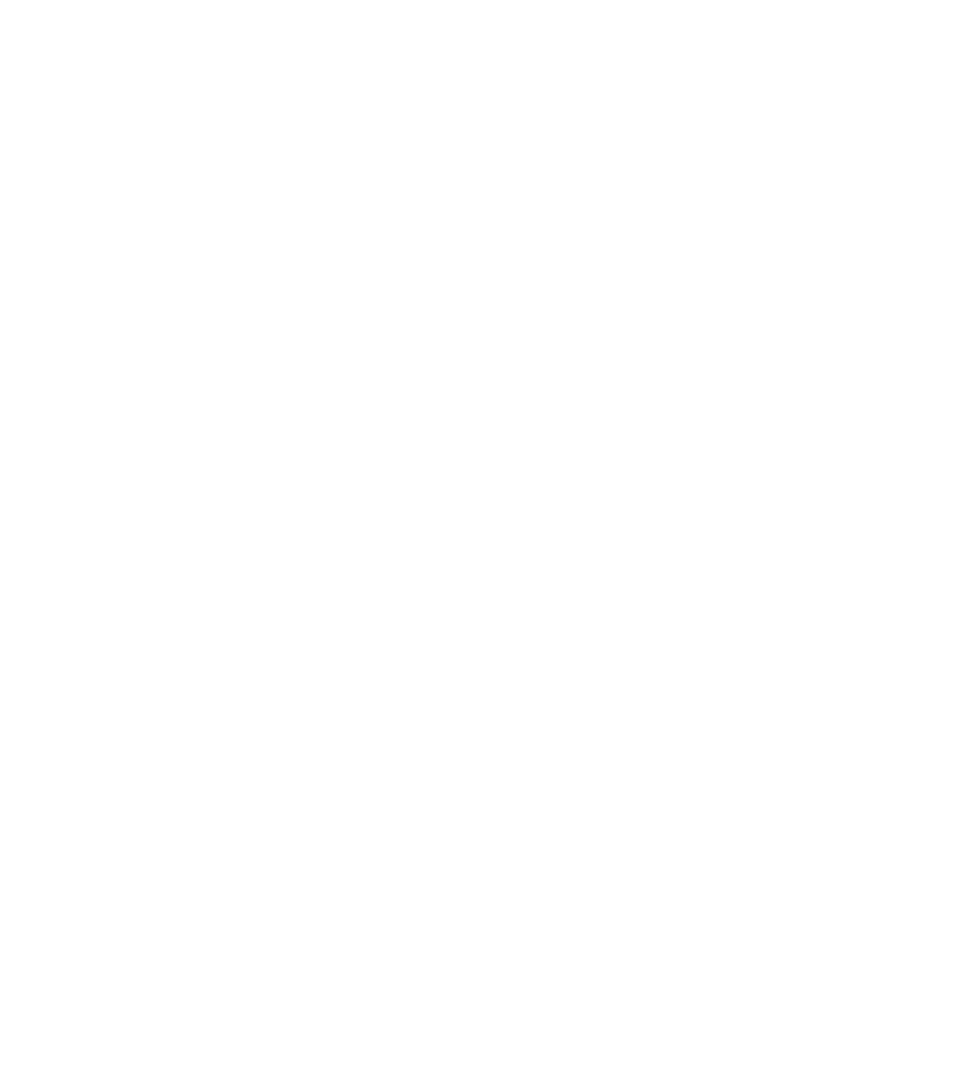 Minimal cocktail glass symbol