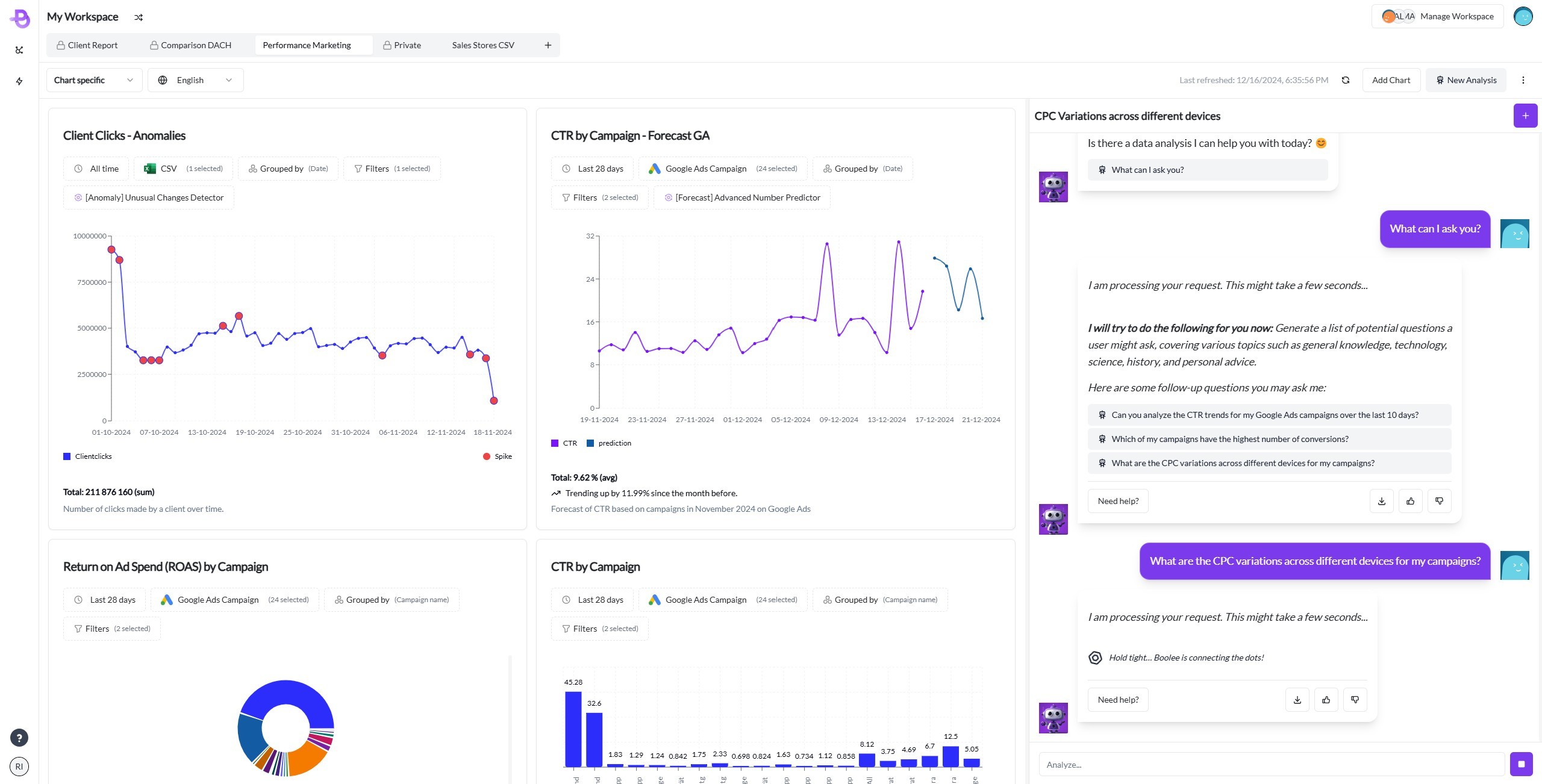 iPad Pro 11 - SAAS Dashboard