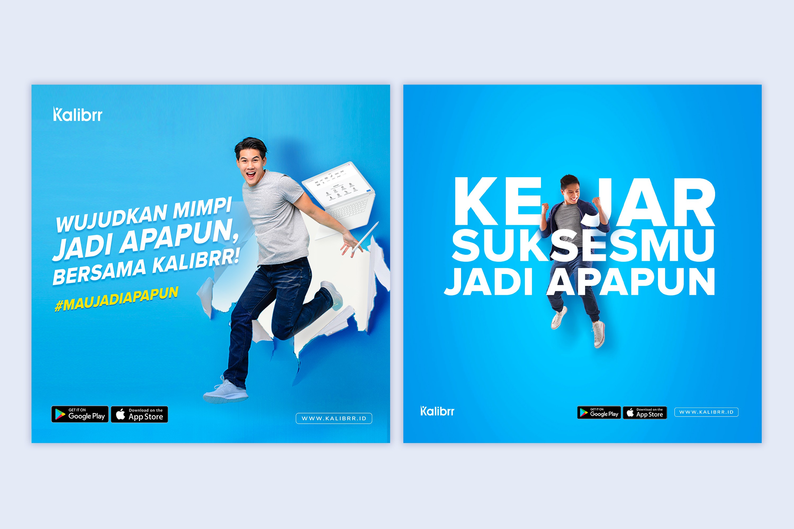 Minimalist coffee can design in hand – black and white packaging with bold typography