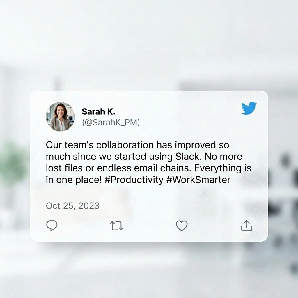 Ugly ad example the Tweet / X post