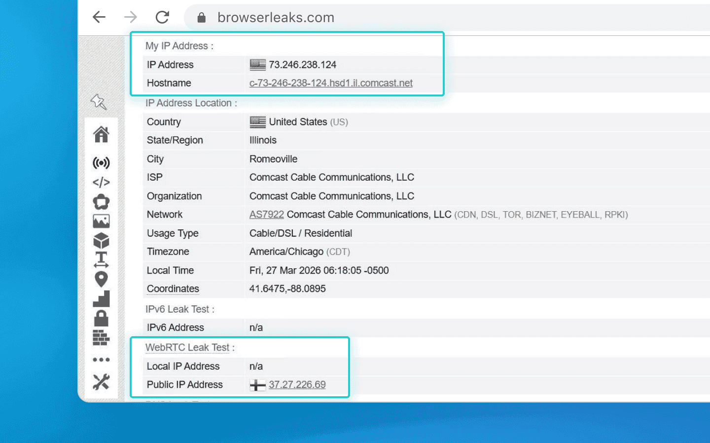 Here is how your real IP address leaks via WebRTC