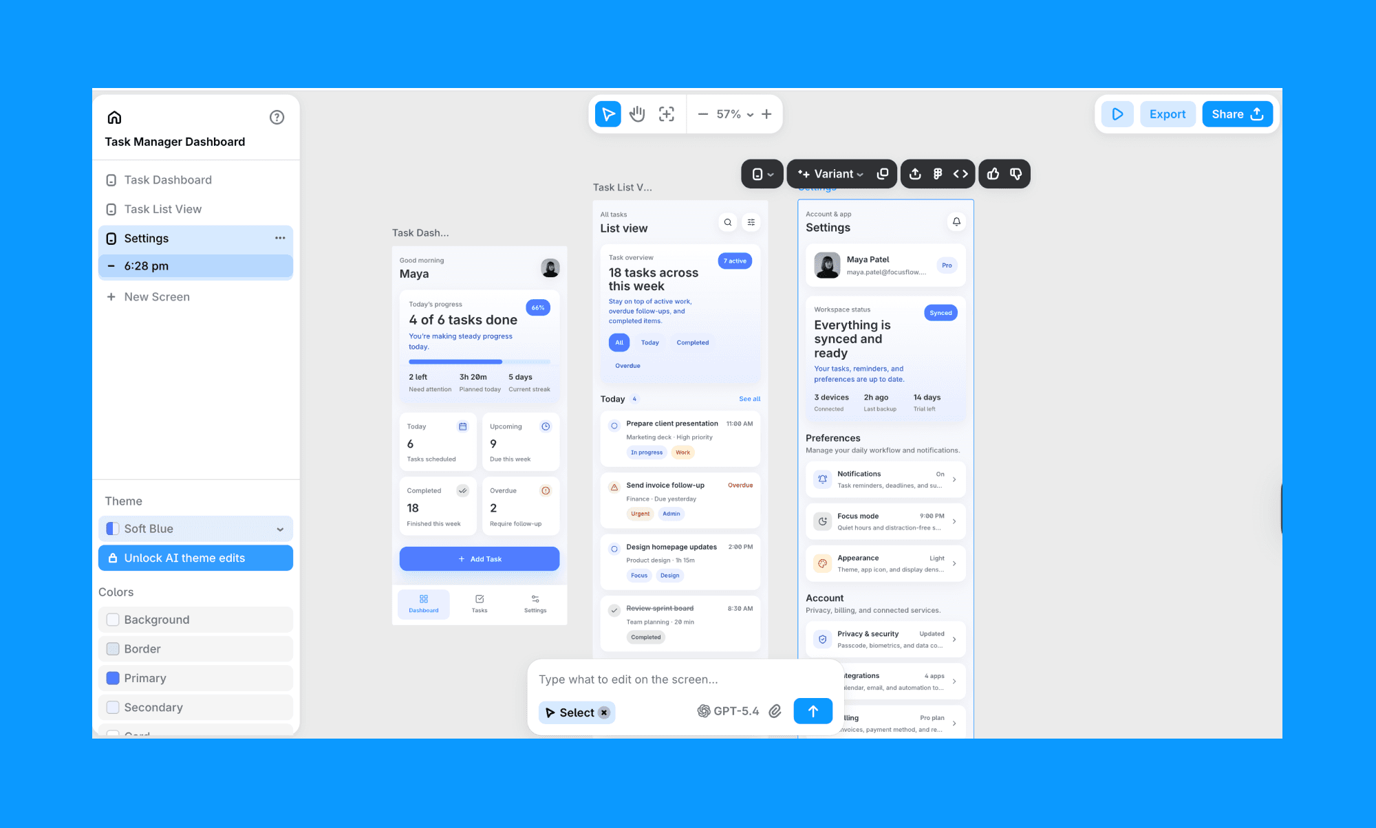 Banani AI: design platform for product teams