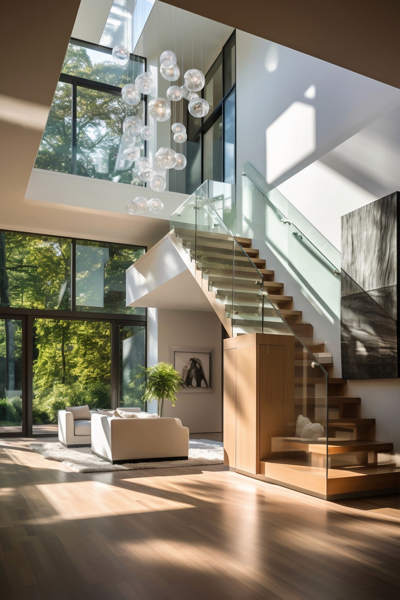 Modern house interior