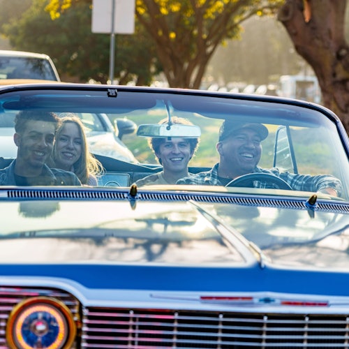 Golden Hour Driving Lowrider