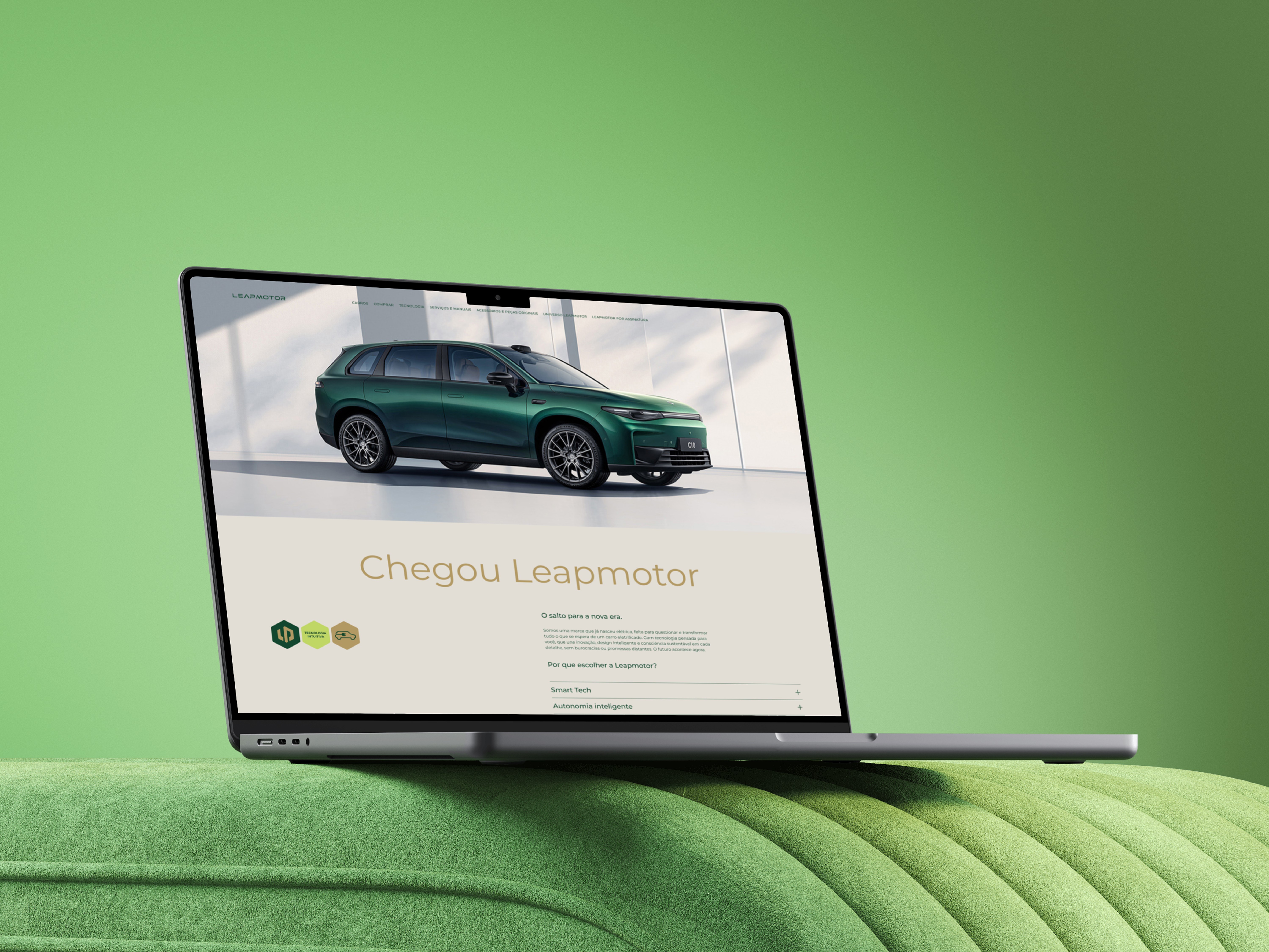 Sandro Rosa - Technical brandbook and visual identity framework for Leapmotor, part of Stellantis Group, aligning strategy, identity and digital expression to support global expansion and local adaptation in Brazil.