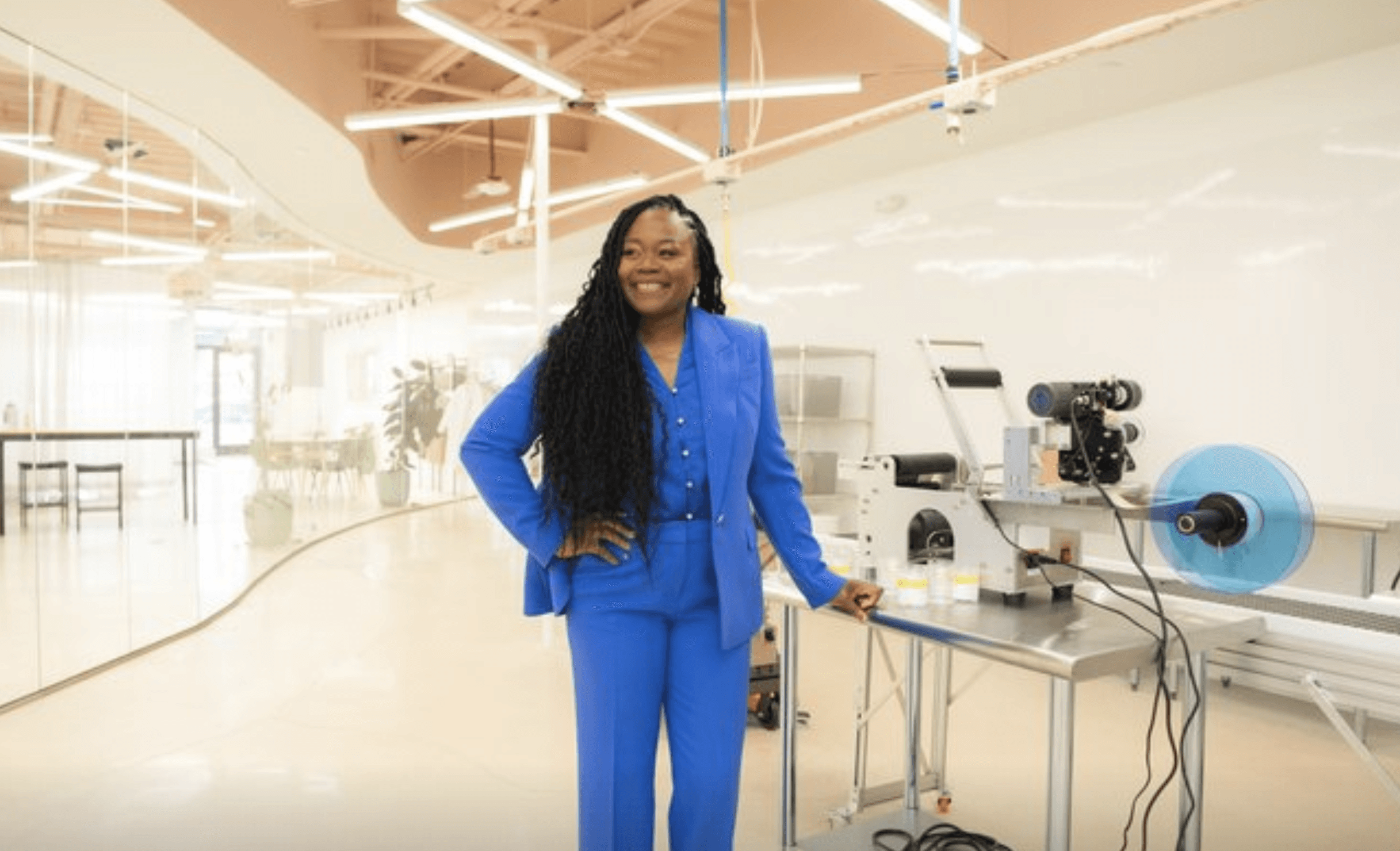 Rahama Wright is CEO of Yeleen Beauty Makerspace, one of 10 upstarts making a mark