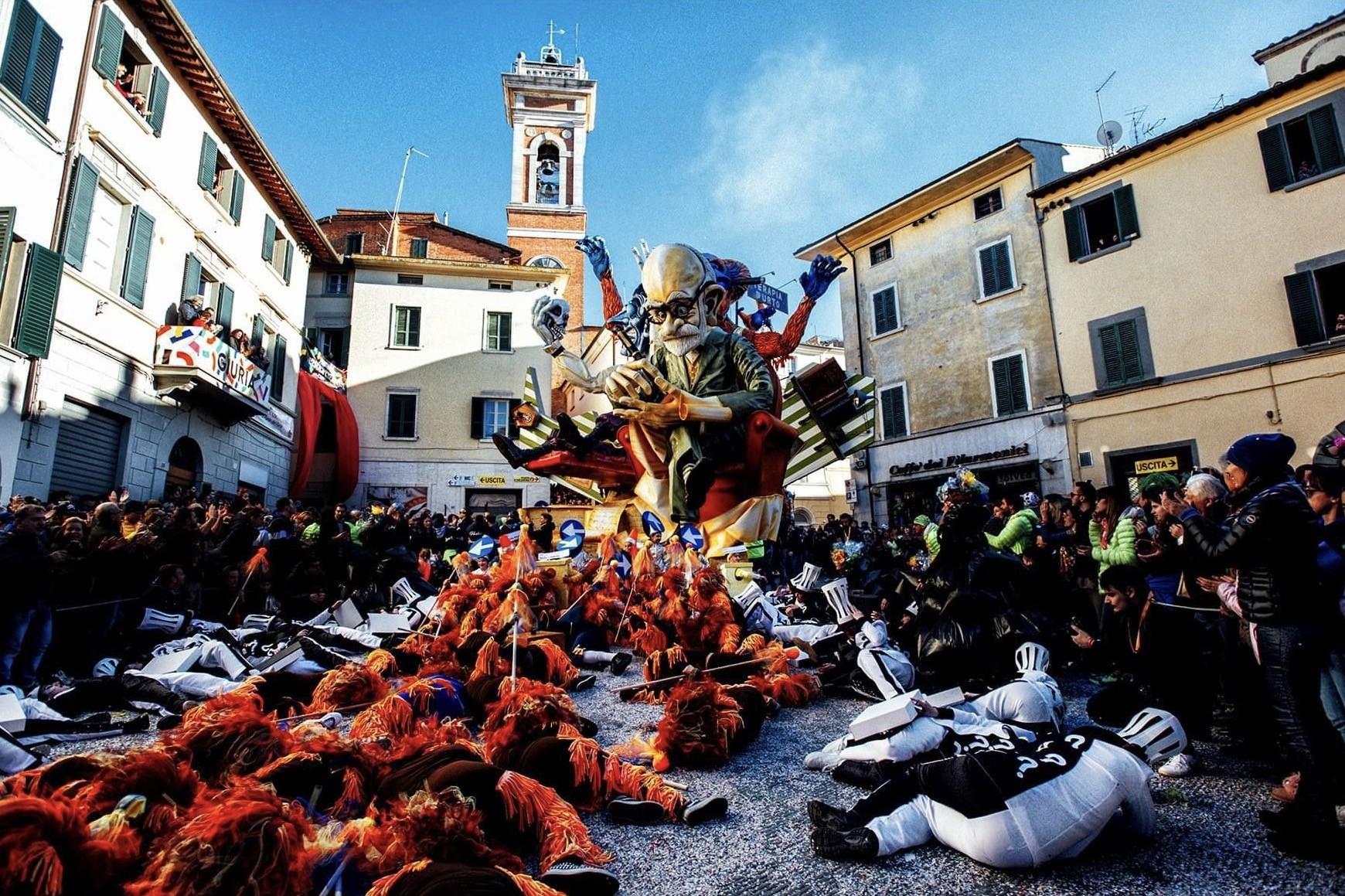 Captured moment from a corporate or social event.