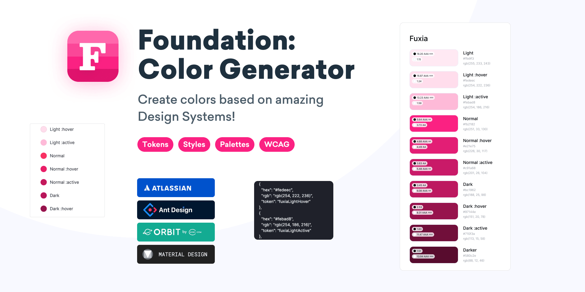 Foundation: Color Generator | Colors, Design System Plugin | BestFigmaPlugins.com